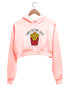 Quirkipedia Fries before Guys Feminism Feminista, Womens Crop Hoodies